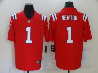 Nike-Patriots-1-Cam-Newton-Red-Vapor-Untouchable-Limited-Jersey