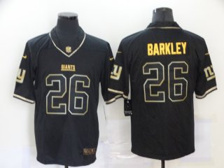Nike-Giants-26-Saquon-Barkley-Black-Gold-Vapor-Untouchable-Limited-Jersey