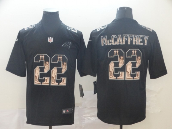 Nike-Panthers-22-Christian-McCaffrey-Black-Statue-of-Liberty-Limited-Jersey