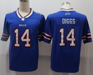 bills #14 Diggs blue jersey