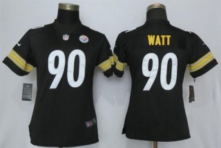 Nike-Steelers-90-T.J.-Watt-Black-Women-Vapor-Untouchable-Player-Limited-Jersey