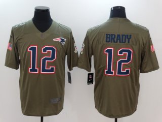 Nike-Patriots-12-Tom-Brady-Olive-Salute-To-Service-Limited-Jersey