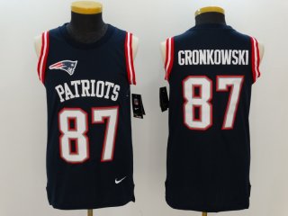 Nike-Patriots-87-Rob-Gronkowski-Navy-Color-Rush-Name-&-Number-Tank-Top