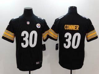 Nike-Steelers-30-James-Conner-Black-Vapor-Untouchable-Player-Limited-Jersey
