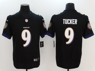 Nike-Ravens-9-Justin-Tucker-Black-Vapor-Untouchable-Player-Limited-Jersey
