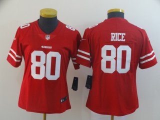 Nike-49ers-80-Jerry-Rice-Red-Women-Vapor-Untouchable-Limited-Jersey