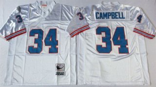 Tennessee Oilers White #34