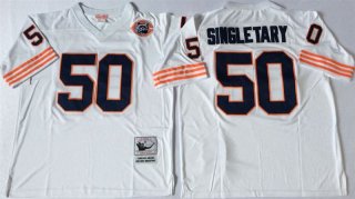 Chicago Bears White #50 white jersey