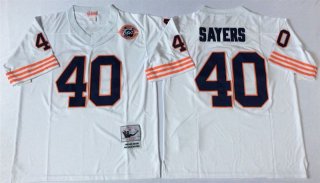 Chicago Bears White #40 jersey