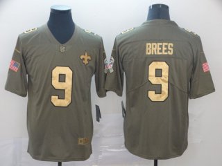 Nike-Saints-9-Drew-Brees-Olive-Gold-Salute-To-Service-Limited-Jersey