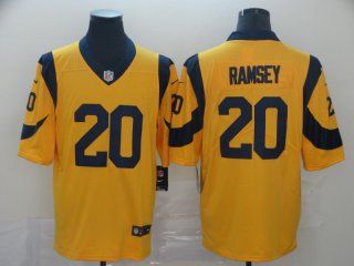 Nike-Rams-20-Jalen-Ramsey-Gold-Color-Rush-Limited-Jersey