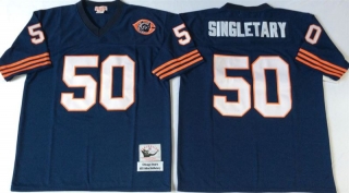 Chicago Bears Blue #50 jersey