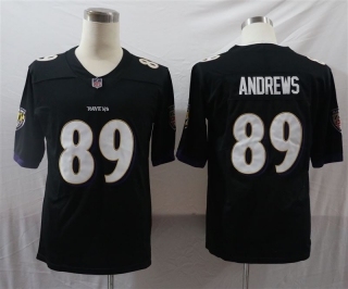 Baltimore Ravens#89 black limited jersey