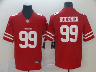 Nike-49ers-99-DeForest-Buckner-Red-Vapor-Untouchable-Limited-Jersey