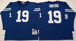 Indianapolis colts Blue #19 throwback jersey