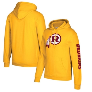 Washington Redskins Mitchell & Ness Classic Team Pullover Hoodie – Gold