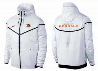 Cincinnati Bengals white Jacket