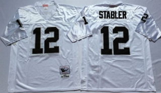 Oakland Raiders White #12 jersey