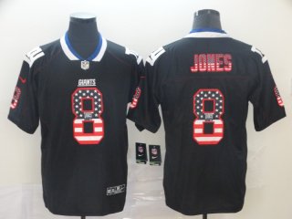 Nike-Giants-8-Daniel-Jones-Black-USA-Flag-Fashion-Limited-Jersey