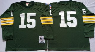 Green bay packers Green #15 jersey