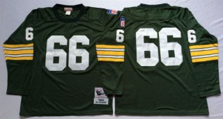 Green bay packers #66 Green jersey