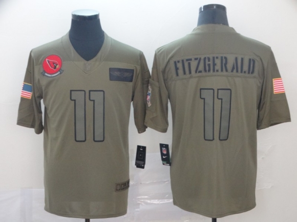 Nike-Cardinals-11-Larry-Fitzgerald-2019-Olive-Salute-To-Service-Limited-Jersey