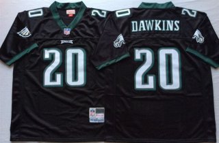 Philadelphia Eagles Black M&N #20 DAWKINS
