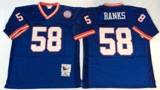 New York Giants #58 Blue