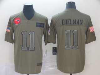 Nike-Patriots-11-Julian-Edelman-2019-Olive-Salute-To-Service-Limited-Jersey