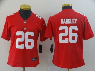 Nike-Giants-26-Saquon-Barkley-Red-Women-Inverted-Legend-Limited-Jersey
