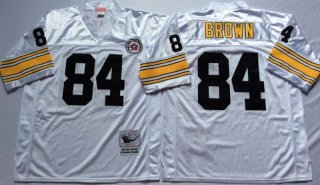 Pittsburgh Steelers White #84