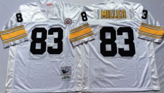 Pittsburgh Steelers White #83