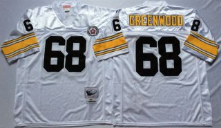 Pittsburgh Steelers White #68