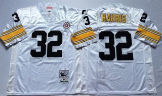 Pittsburgh Steelers White #32