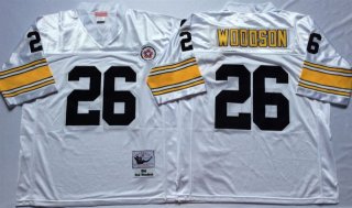 Pittsburgh Steelers White #26