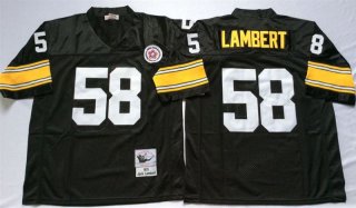 Pittsburgh Steelers Black #58