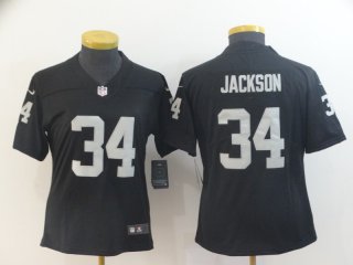 Nike-Raiders-34-Bo-Jackson-Black-Women-Vapor-Untouchable-Limited-Jersey