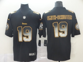 Nike-Steelers-19-JuJu-Smith-Schuster-Black-Arch-Smoke-Vapor-Untouchable-Limited-Jersey