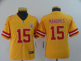 Nike-Chiefs-15-Patrick-Mahomes-Gold-Youth-Inverted-Legend-Limited-Jersey