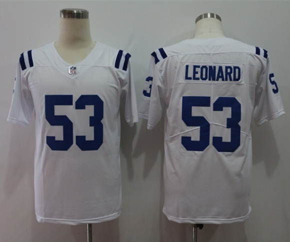 Nike-Colts-53-Darius-Leonard-White-Vapor-Untouchable-Limited-Jersey