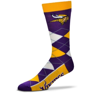 Minnesota-Vikings-Team-Logo-NFL-Socks