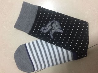 Minnesota-Vikings-Team-Logo-Black-Gray-NFL-Socks