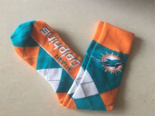 Miami-Dolphins-Team-Logo-NFL-Socks