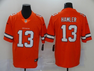Nike-Broncos-13-KJ-Hamler-Orange-2020-NFL-Draft-Color-Rush-Limited-Jersey
