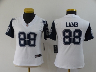 Nike-Cowboys-88-Ceedee-Lamb-White-Women-2020-NFL-Draft-Color-Rush-Limited-Jersey