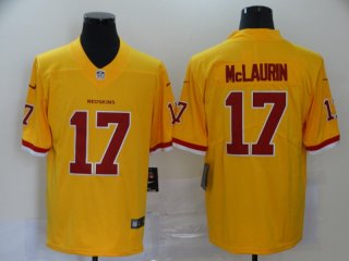 Redskins-17-Terry-McLaurin-yellow -Vapor-Untouchable-Limited-Jersey