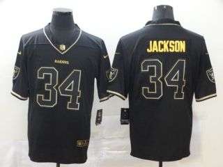 Nike-Raiders-34-Bo-Jackson-Black-Gold-Vapor-Untouchable-Limited-Jersey