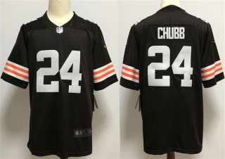 Nike-Browns-24 Chubb -Brown-2020-New-Vapor-Untouchable-Limited-Jersey