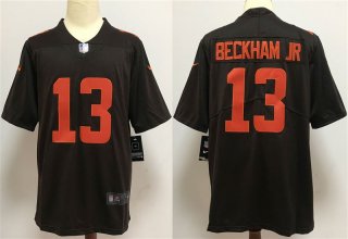 Nike-Browns-13-Odell-Beckham-Jr.-Brown-Alternate-2020-New-Vapor-Untouchable-Limited-Jersey