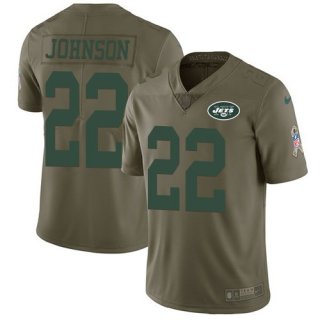 Nike-Jets-22-Matt-Forte-Olive-Youth-Salute-To-Service-Limited-Jersey